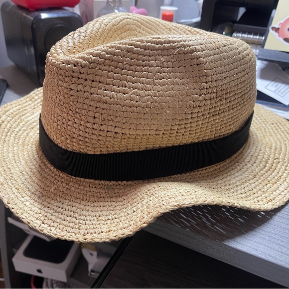 J Crew Packable Raffia Straw Hat - Picture 3 of 10